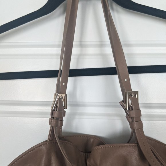 Zara Tan Bucket Shoulder Bag - Picture 3 of 6